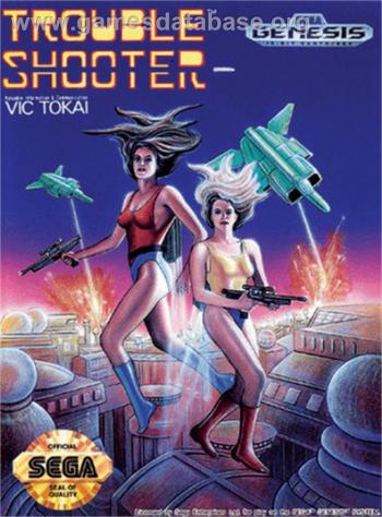 Cover Trouble Shooter for Genesis - Mega Drive